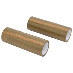 vidaXL Packaging Tape Packing Boxes Parcel Tape Sealing Shipping Packing Tape - brown, 36 ÃÂ¼m/ 12 pcs