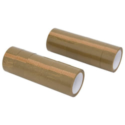 vidaXL Packaging Tape Packing Boxes Parcel Tape Sealing Shipping Packing Tape - brown, 45 ÃÂ¼m/ 12 pcs