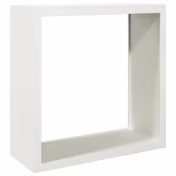 vidaXL Firewood Rack Fireplace Log Store Firewood Log Rack Log Holder Steel - white, 100 x 40 x 100 cm - Additional view 5