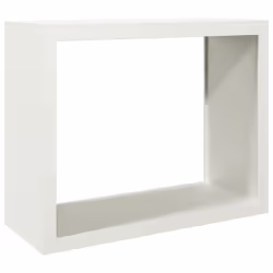 vidaXL Firewood Rack Fireplace Log Store Firewood Log Rack Log Holder Steel - white, 100 x 40 x 80 cm