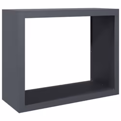 vidaXL Firewood Rack Fireplace Log Store Firewood Log Rack Log Holder Steel - anthracite, 100 x 40 x 80 cm - Additional view 5