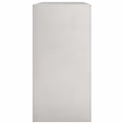 vidaXL Firewood Rack Fireplace Log Store Firewood Log Rack Log Holder Steel - light grey, 100 x 40 x 80 cm - Additional view 4
