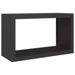 vidaXL Firewood Rack Fireplace Log Store Firewood Log Rack Log Holder Steel - black, 100 x 40 x 60 cm - Additional view 5