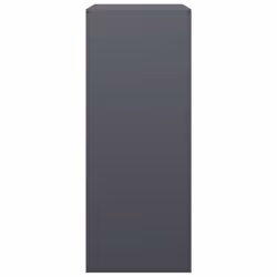 vidaXL Firewood Rack Fireplace Log Store Firewood Log Rack Log Holder Steel - anthracite, 60 x 40 x 100 cm - Additional view 4