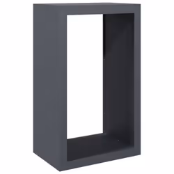 vidaXL Firewood Rack Fireplace Log Store Firewood Log Rack Log Holder Steel - anthracite, 60 x 40 x 100 cm - Additional view 5