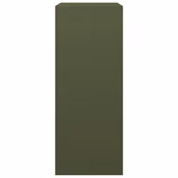 vidaXL Firewood Rack Fireplace Log Store Firewood Log Rack Log Holder Steel - green, 60 x 40 x 100 cm - Additional view 4