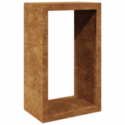 vidaXL Firewood Rack Fireplace Log Store Firewood Log Rack Log Holder Steel - brown, 60 x 40 x 100 cm - Additional view 6