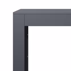 vidaXL Firewood Rack Fireplace Log Store Firewood Log Rack Log Holder Steel - anthracite, 60 x 40 x 80 cm - Additional view 6