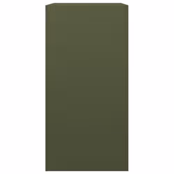 vidaXL Firewood Rack Fireplace Log Store Firewood Log Rack Log Holder Steel - green, 60 x 40 x 80 cm - Additional view 4