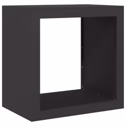 vidaXL Firewood Rack Fireplace Log Store Firewood Log Rack Log Holder Steel - black, 60 x 40 x 60 cm - Additional view 5