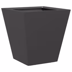 vidaXL Garden Planters Outdoor Flower Pot Patio Raised Bed Planter Box Steel - black, 30 x 30 x 30 cm/ 2 pcs - Additional view 4
