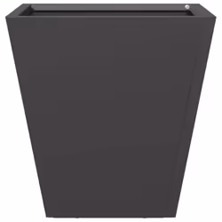 vidaXL Garden Planters Outdoor Flower Pot Patio Raised Bed Planter Box Steel - black, 30 x 30 x 30 cm/ 2 pcs - Additional view 6