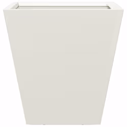 vidaXL Garden Planters Outdoor Flower Pot Patio Raised Bed Planter Box Steel - white, 30 x 30 x 30 cm/ 1 pcs - Additional view 4