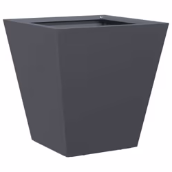 vidaXL Garden Planters Outdoor Flower Pot Patio Raised Bed Planter Box Steel - anthracite, 30 x 30 x 30 cm/ 1 pcs - Additional view 5