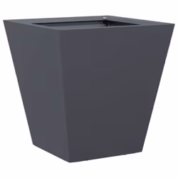 vidaXL Garden Planters Outdoor Flower Pot Patio Raised Bed Planter Box Steel - anthracite, 30 x 30 x 30 cm/ 2 pcs - Additional view 7