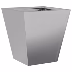 vidaXL Garden Planters Outdoor Flower Pot Patio Raised Bed Planter Box Steel - grey, 30 x 30 x 30 cm/ 1 pcs - Additional view 5