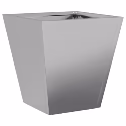 vidaXL Garden Planters Outdoor Flower Pot Patio Raised Bed Planter Box Steel - grey, 30 x 30 x 30 cm/ 2 pcs - Additional view 4