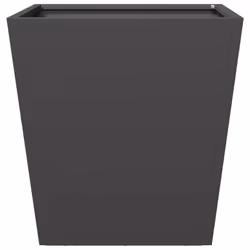 vidaXL Garden Planters Outdoor Flower Pot Patio Raised Bed Planter Box Steel - black, 40 x 40 x 40 cm/ 2 pcs - Additional view 6