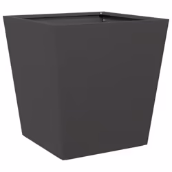 vidaXL Garden Planters Outdoor Flower Pot Patio Raised Bed Planter Box Steel - black, 40 x 40 x 40 cm/ 2 pcs - Additional view 7