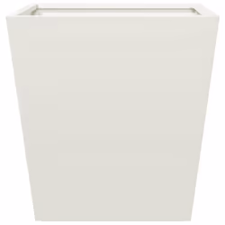 vidaXL Garden Planters Outdoor Flower Pot Patio Raised Bed Planter Box Steel - white, 40 x 40 x 40 cm/ 1 pcs - Additional view 4