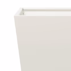 vidaXL Garden Planters Outdoor Flower Pot Patio Raised Bed Planter Box Steel - white, 40 x 40 x 40 cm/ 1 pcs - Additional view 6