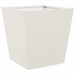 vidaXL Garden Planters Outdoor Flower Pot Patio Raised Bed Planter Box Steel - white, 40 x 40 x 40 cm/ 2 pcs - Additional view 7