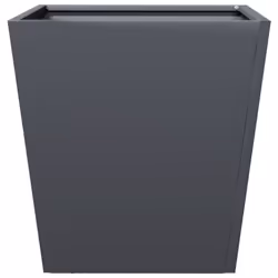 vidaXL Garden Planters Outdoor Flower Pot Patio Raised Bed Planter Box Steel - anthracite, 40 x 40 x 40 cm/ 1 pcs - Additional view 4
