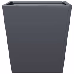 vidaXL Garden Planters Outdoor Flower Pot Patio Raised Bed Planter Box Steel - anthracite, 40 x 40 x 40 cm/ 2 pcs - Additional view 5