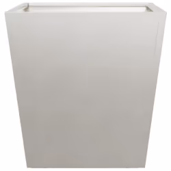 vidaXL Garden Planters Outdoor Flower Pot Patio Raised Bed Planter Box Steel - light grey, 40 x 40 x 40 cm/ 1 pcs - Additional view 4