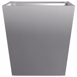 vidaXL Garden Planters Outdoor Flower Pot Patio Raised Bed Planter Box Steel - grey, 40 x 40 x 40 cm/ 2 pcs - Additional view 5