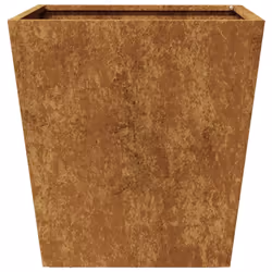 vidaXL Garden Planters Outdoor Flower Pot Patio Raised Bed Planter Box Steel - brown, 40 x 40 x 40 cm/ 2 pcs - Additional view 4