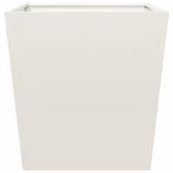 vidaXL Garden Planters Outdoor Flower Pot Patio Raised Bed Planter Box Steel - white, 50 x 50 x 50 cm/ 1 pcs - Additional view 4