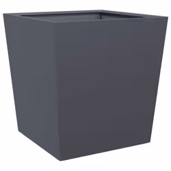 vidaXL Garden Planters Outdoor Flower Pot Patio Raised Bed Planter Box Steel - anthracite, 50 x 50 x 50 cm/ 2 pcs - Additional view 4