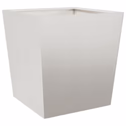 vidaXL Garden Planters Outdoor Flower Pot Patio Raised Bed Planter Box Steel - light grey, 50 x 50 x 50 cm/ 2 pcs - Additional view 4