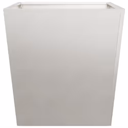 vidaXL Garden Planters Outdoor Flower Pot Patio Raised Bed Planter Box Steel - light grey, 50 x 50 x 50 cm/ 2 pcs - Additional view 5