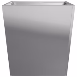 vidaXL Garden Planters Outdoor Flower Pot Patio Raised Bed Planter Box Steel - grey, 50 x 50 x 50 cm/ 2 pcs - Additional view 5
