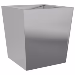 vidaXL Garden Planters Outdoor Flower Pot Patio Raised Bed Planter Box Steel - grey, 50 x 50 x 50 cm/ 2 pcs - Additional view 7