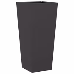 vidaXL Garden Planters Outdoor Flower Pot Patio Raised Bed Planter Box Steel - black, 35 x 35 x 75 cm/ 2 pcs - Additional view 7