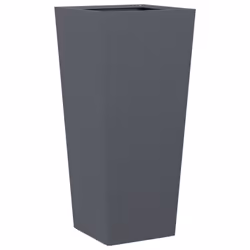 vidaXL Garden Planters Outdoor Flower Pot Patio Raised Bed Planter Box Steel - anthracite, 35 x 35 x 75 cm/ 1 pcs - Additional view 5