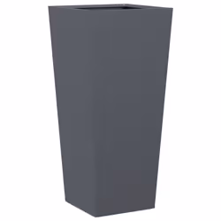 vidaXL Garden Planters Outdoor Flower Pot Patio Raised Bed Planter Box Steel - anthracite, 35 x 35 x 75 cm/ 2 pcs - Additional view 5