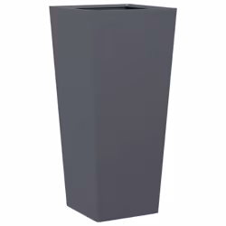 vidaXL Garden Planters Outdoor Flower Pot Patio Raised Bed Planter Box Steel - anthracite, 35 x 35 x 75 cm/ 2 pcs - Additional view 7