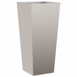 vidaXL Garden Planters Outdoor Flower Pot Patio Raised Bed Planter Box Steel - brown, 35 x 35 x 75 cm/ 1 pcs - Additional view 4