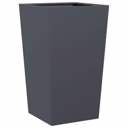 vidaXL Garden Planters Outdoor Flower Pot Patio Raised Bed Planter Box Steel - anthracite, 45 x 45 x 75 cm/ 1 pcs - Additional view 5