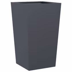 vidaXL Garden Planters Outdoor Flower Pot Patio Raised Bed Planter Box Steel - anthracite, 45 x 45 x 75 cm/ 2 pcs - Additional view 4