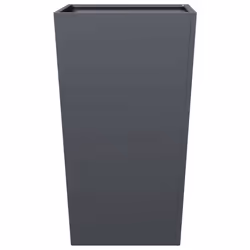vidaXL Garden Planters Outdoor Flower Pot Patio Raised Bed Planter Box Steel - anthracite, 45 x 45 x 75 cm/ 2 pcs - Additional view 6
