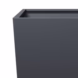 vidaXL Garden Planters Outdoor Flower Pot Patio Raised Bed Planter Box Steel - anthracite, 45 x 45 x 75 cm/ 2 pcs - Additional view 8