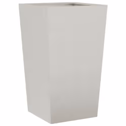 vidaXL Garden Planters Outdoor Flower Pot Patio Raised Bed Planter Box Steel - light grey, 45 x 45 x 75 cm/ 1 pcs - Additional view 5