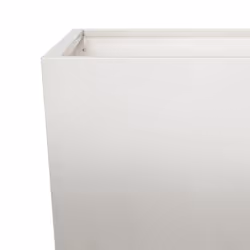 vidaXL Garden Planters Outdoor Flower Pot Patio Raised Bed Planter Box Steel - light grey, 45 x 45 x 75 cm/ 1 pcs - Additional view 6