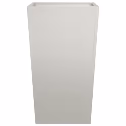 vidaXL Garden Planters Outdoor Flower Pot Patio Raised Bed Planter Box Steel - light grey, 45 x 45 x 75 cm/ 2 pcs - Additional view 5