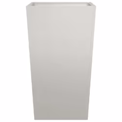vidaXL Garden Planters Outdoor Flower Pot Patio Raised Bed Planter Box Steel - light grey, 45 x 45 x 75 cm/ 2 pcs - Additional view 6